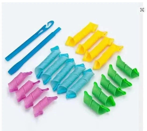 Heatless hair curlers spiral - hair,