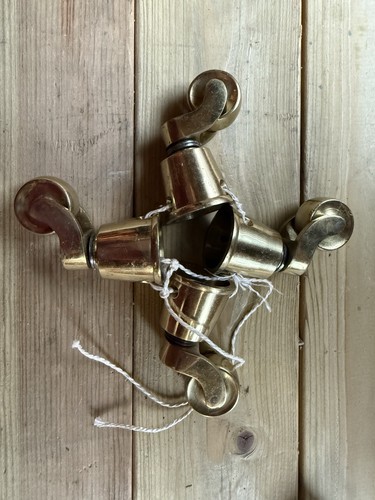 Set vintage brass - of,