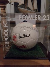 Robbie Fowler Signed Ball