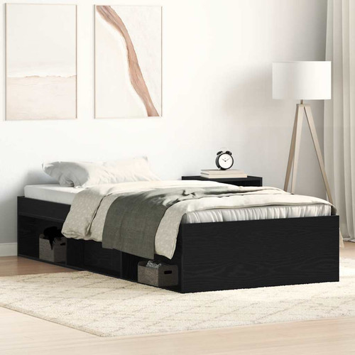 Bed frame small single black - bed,