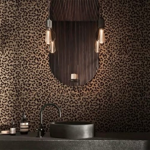 Self adhesive leopard print - adhesive,