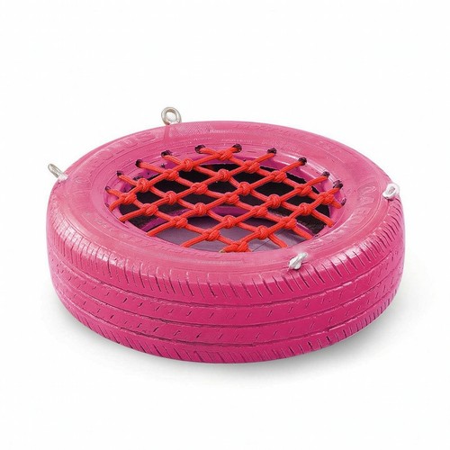 Tire swing with rope net - swing,