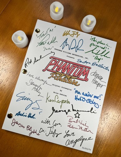 Phantom the paradise script - the,