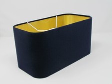 Lampshade Navy Blue Velvet