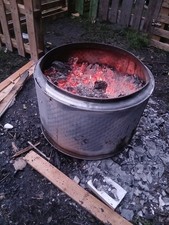 Firepits Recycled Washing