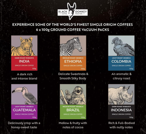 Black donkey ground - donkey, coffee