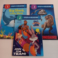 Step Into Reading Books #1,2,&