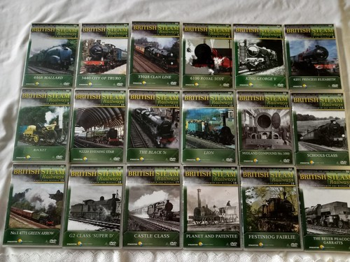 British steam railways dvd - british,