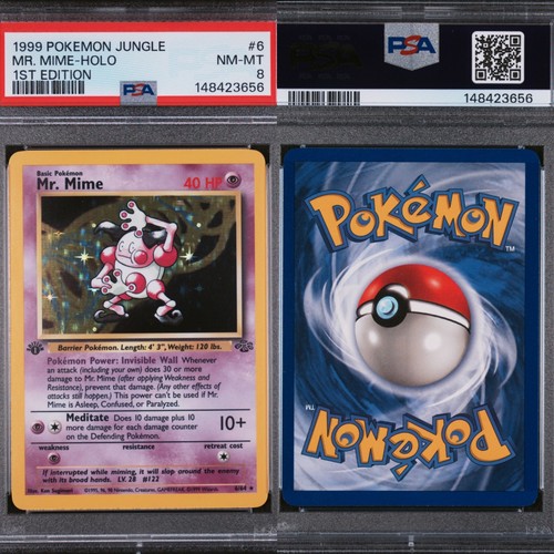 Psa mt 1st edition - psa, 8