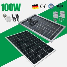 Bifacial 100W Solar Panel Kit