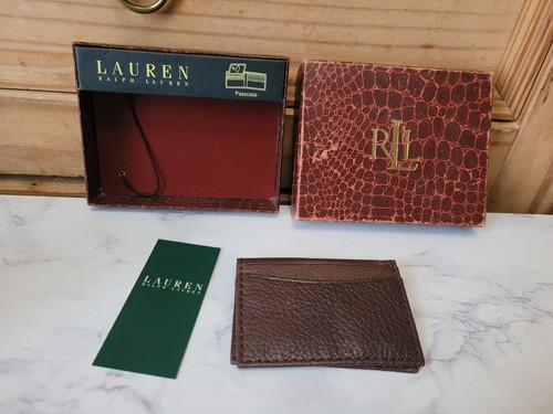 Ralph lauren brown grained - brown,
