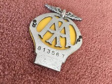 Vintage car badge m - vintage, m/
