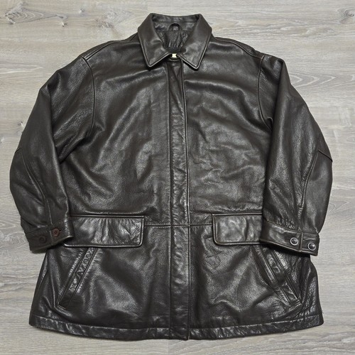 Eddie bauer genuine leather - bauer,