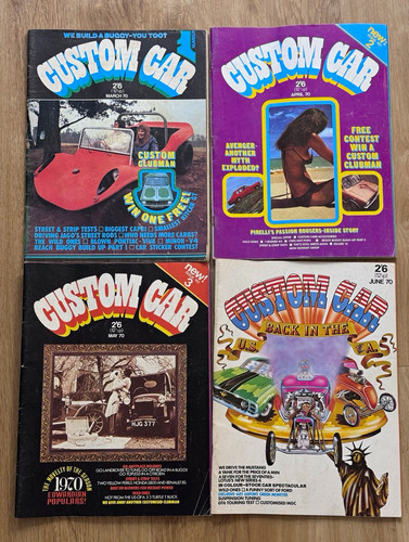 Custom car magazine - custom, march