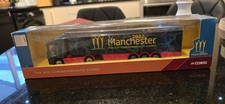 Corgi die-cast model truck, specifically the CC86612 Scania R Cab Curtainside