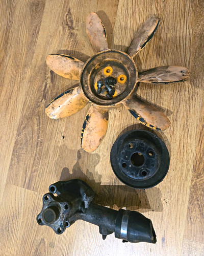 Ford crossflow water pump - ford,