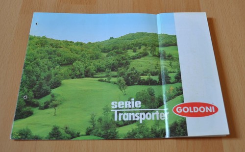 Goldoni transporter tractor - goldoni,