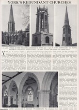 YORK'S REDUNDANT CHURCHES