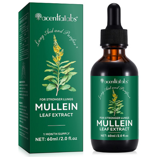 Mullein leaf extract drops - drops, for