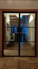 steel  internal  french doors