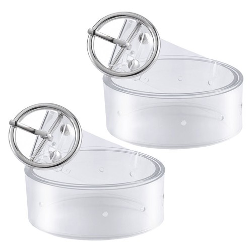 2pcs transparent pvc - 2pcs,