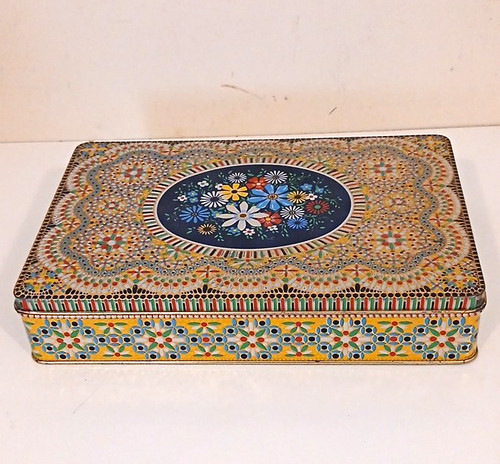 Vintage belgium multi floral - vintage,