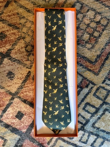 Hermes tie pegasus - -,