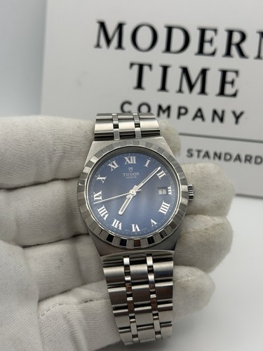Tudor royal blue men watch - tudor,