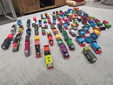 Thomas TrackMaster Train Job Lot – 44 Engines & Carriages – All Working – Mattel