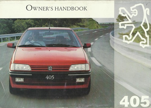 Peugeot 405 saloon estate - peugeot,