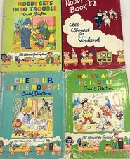 Job Lot Of 4 Noddy Books By