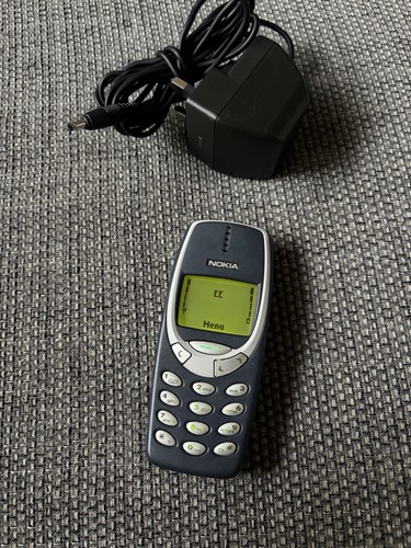Nokia 3310 blue mobile phone - nokia,