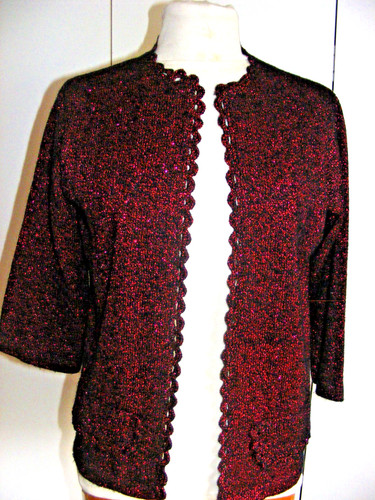 Vintage 1960s cardigan black - , &