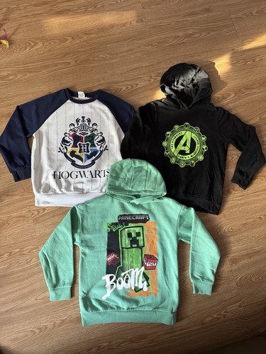 Boys jumper hoodie minecraft - boys,