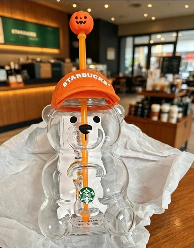 Halloween starbucks bearista - starbucks,