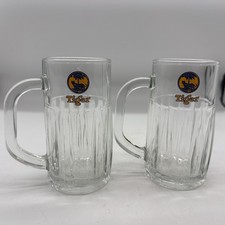 Pair Of  VTG Tiger Beer Half