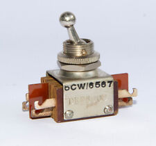 Switch S301 5CW/6567 DEF5000 Bulgin 1961 2 Position RAF Vintage Aircraft Part