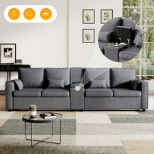 Large 4 Seater Full Back Sofa