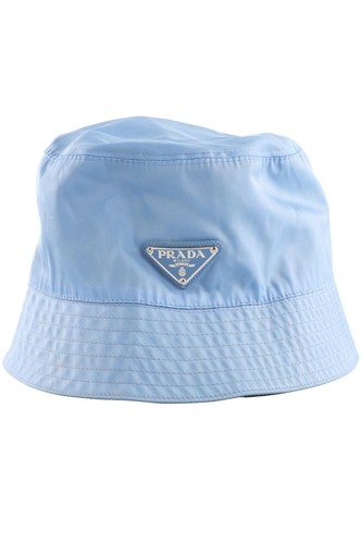 Prada blue nylon bucket hat - re-nylon,