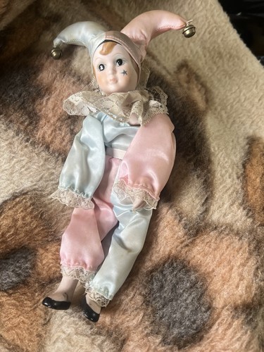 Vintage porcelain pierrot - vintage,