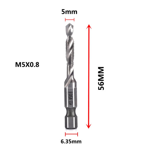 Titanium hss tap drill - hss, bit