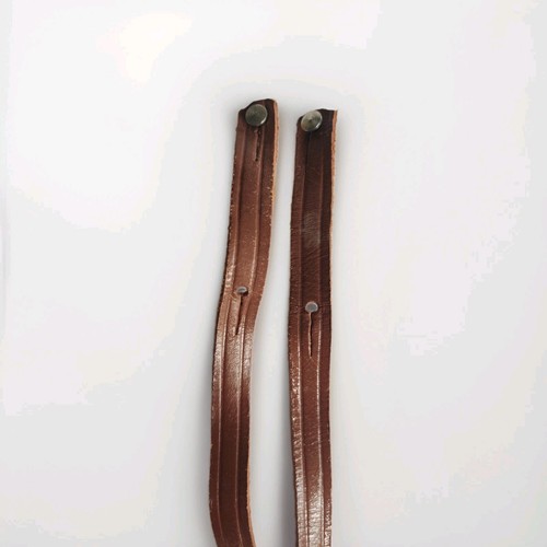 Leather strap neck - leather,