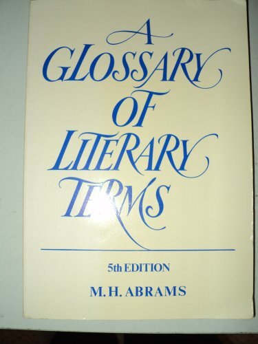 Glossary literary - a,
