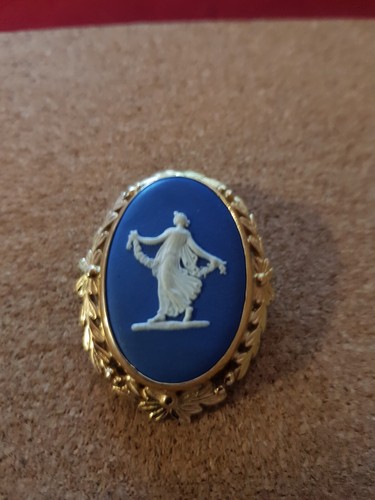 Wedgwood jasper ware blue - jasper,