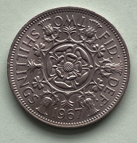 Florin two shilling - coins, 1947