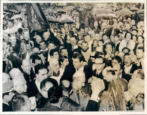 1965 press photo - pomezia, italy