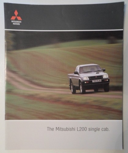 Mitsubishi l200 single cab - mitsubishi,