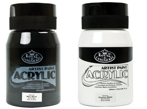 500ml tubs bottle acrylic - 500ml,