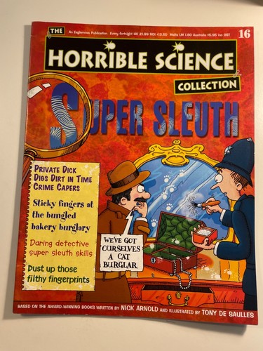 Horrible science magazine - magazine,