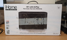 iHome AirPlay Wireless Stereo Speaker System with Rechargeable Battery for iPod